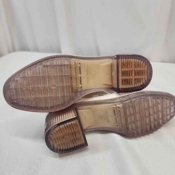 Kate Spade Puddle Rain Booties Women’s 9 White Rubber Round Toe - Picture 11 of 12